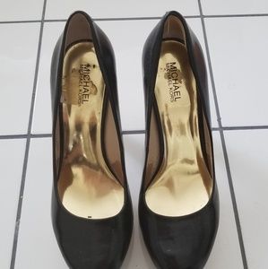 Michael Kors Gold & Black Heels